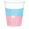 The Big Reveal Plastic Cups