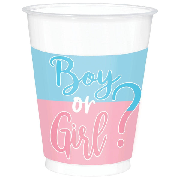 The Big Reveal Plastic Cups
