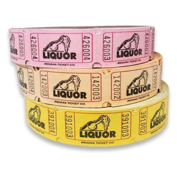 Tickets - Liquor, 1000/Ea