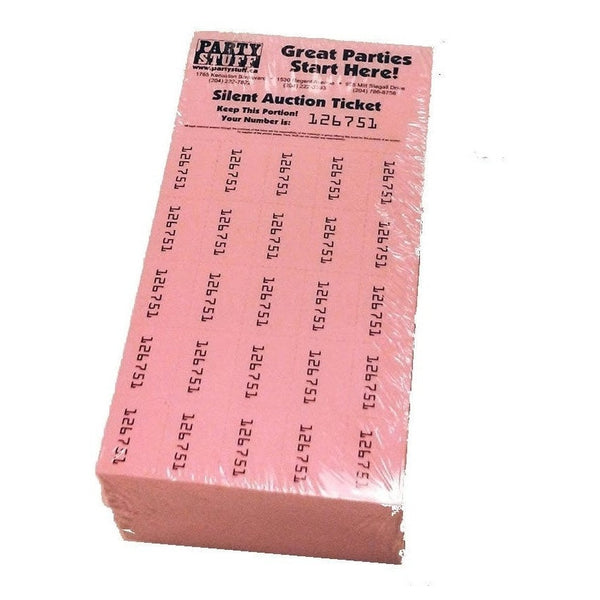 Tickets - Pink Silent AuCountion, 250/P