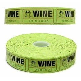 Tickets - Wine, 1000/Ea