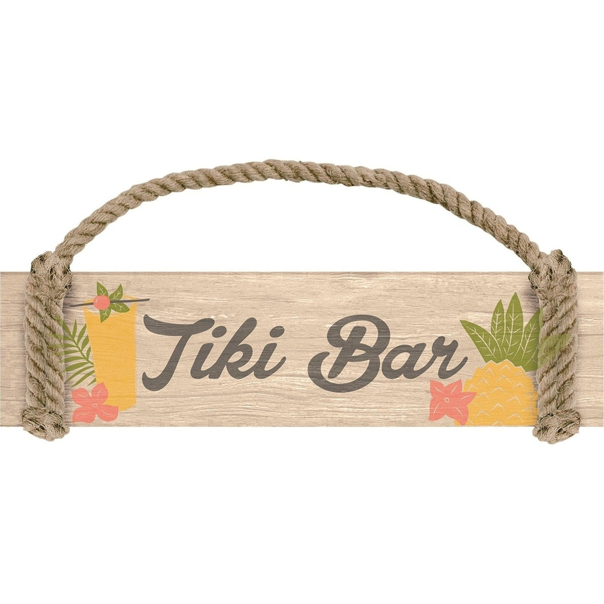 Tiki Bar Hanging Sign