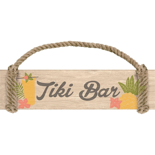 Tiki Bar Hanging Sign