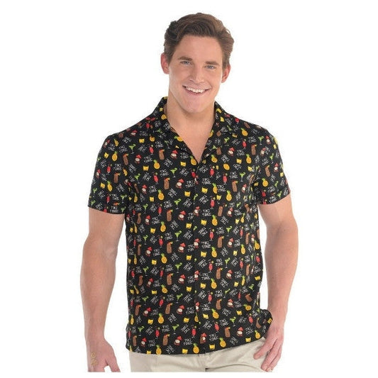 Tiki Time Hawaiian Shirt - Medium