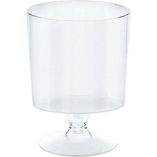 Tiny Pedestal Cup - Clear, Hi-Count.