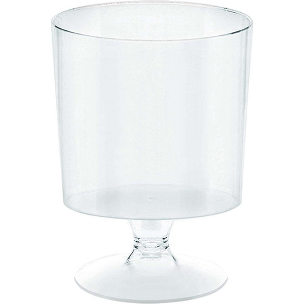 Tiny Pedestal Cup - Clear, Hi-Count.