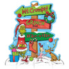 Traditional Grinch DireCountional Table Decoration Sign