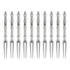 Translucent Pick Forks Hi-Count. - Silver