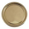 Tray - 16" Scallop Gold