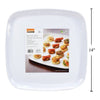 Tray - Square White 16" 3 Count