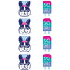 Trendy Pink Notepads, 8 Count.