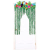 Tropical Birds Metallic Door Curtain