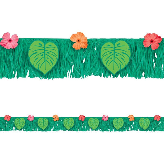 Tropical Jungle Fringe Banner