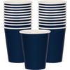True Navy Paper Coffee Cups, 9 Oz.