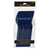 True Navy Plastic Spoons