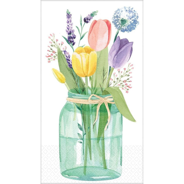 Tulip Garden Guest Towels