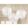 Tulle Fluffy Decorations - White