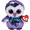 Ty - Flippable Moonlight Purple Sequin Owl Reg