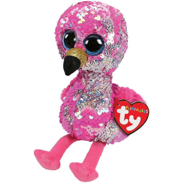 Ty - Flippable Pinky Sequin Flamingo Reg