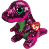 Ty - Flippable Stompy Pink/Green Sequin Dino Med