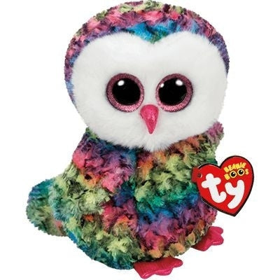 Ty - Owen Multi Color Owl Md