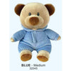 Ty - Pajama Bear Blue Med