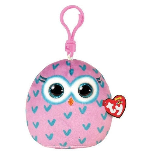 Ty - Squish Clip Winks Owl