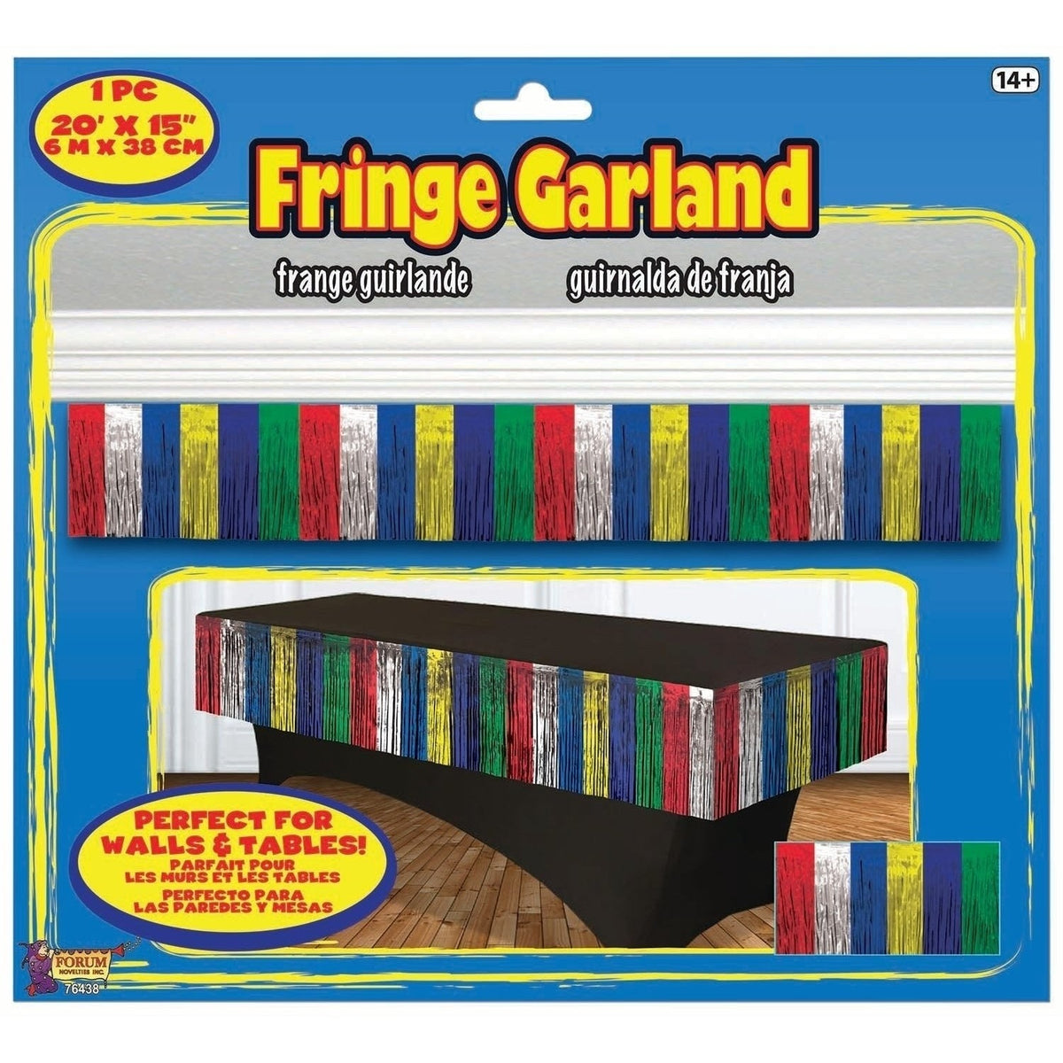 Valance - 15" X 20' Multi