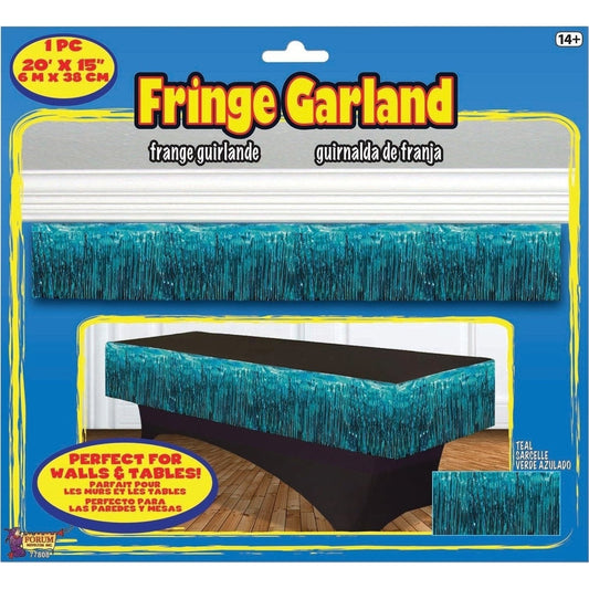 Valance - 15" X 20' Teal