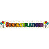 Vinyl Congratulations Banner 8.5" X 45"