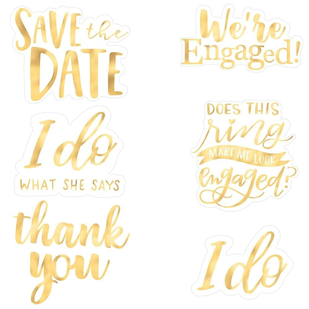 Wedding Word Props
