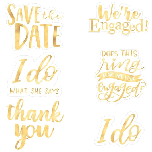 Wedding Word Props