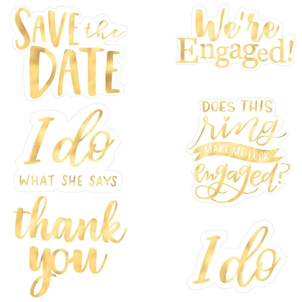 Wedding Word Props