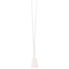 White Clacker Necklace
