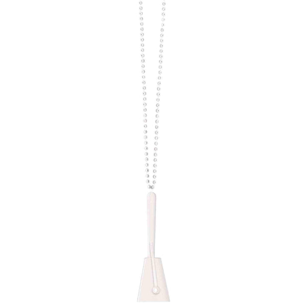 White Clacker Necklace
