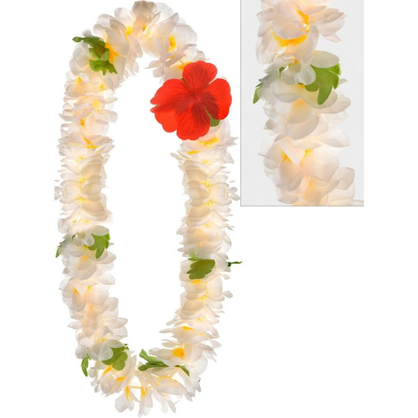 White Floral Lei