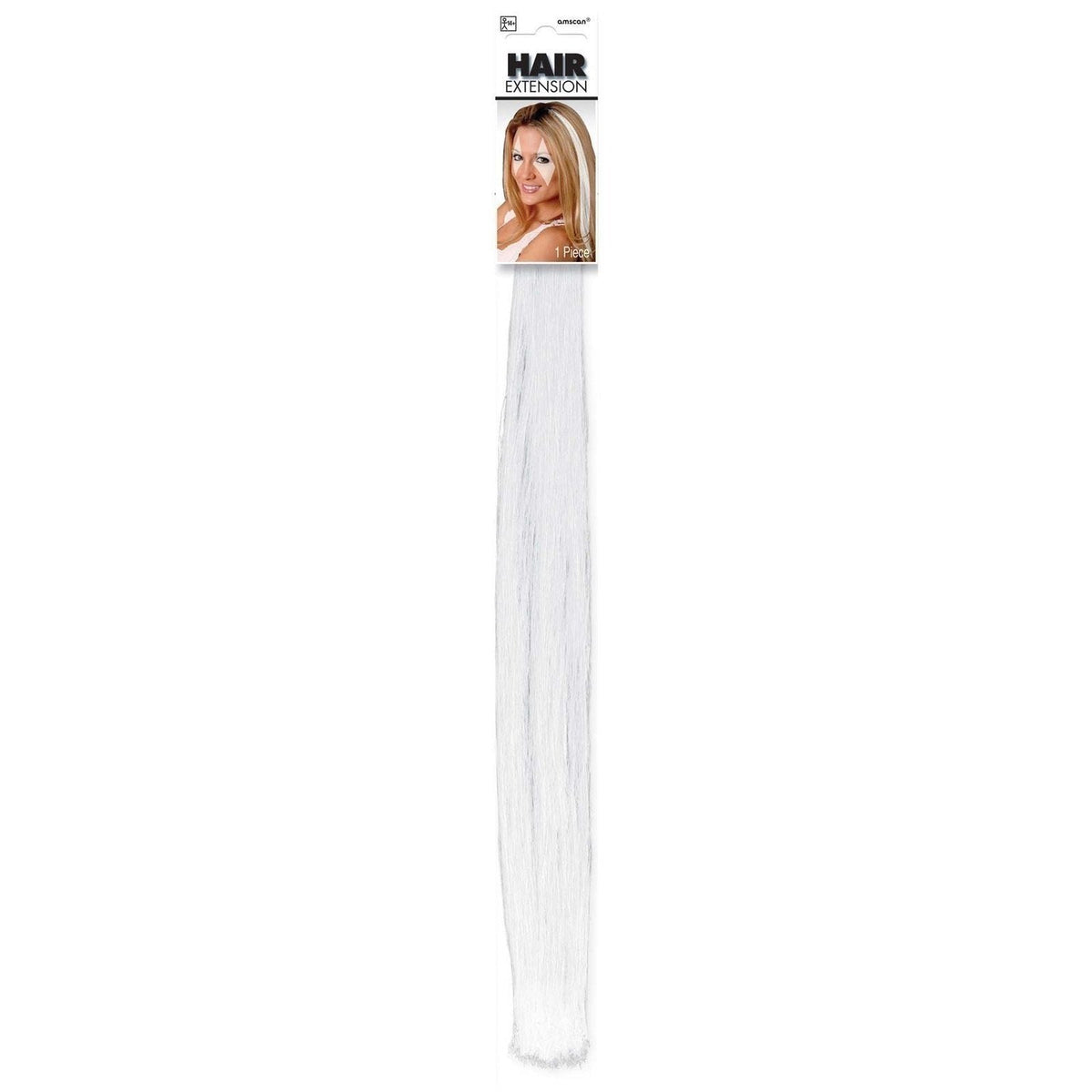 White Hair Extension