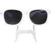 White Handlebar Sunstache Sunglasses