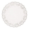 White Round Doilies, 14 1/2" 8 Count