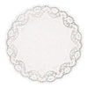White Round Doilies, 6"