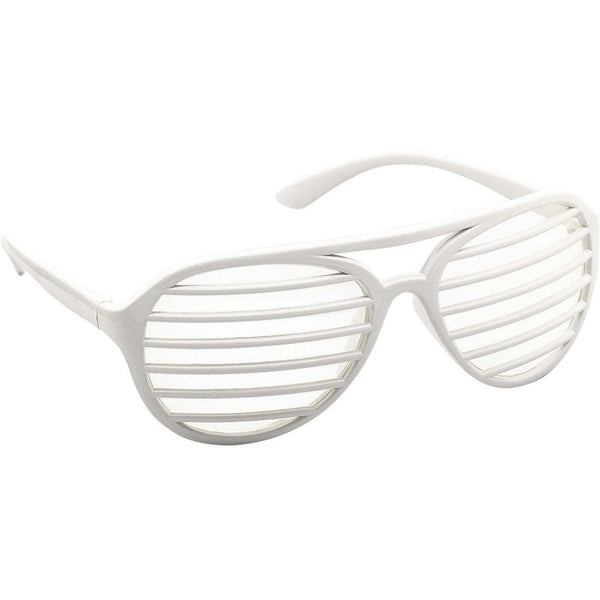 White Slot Sunglasses