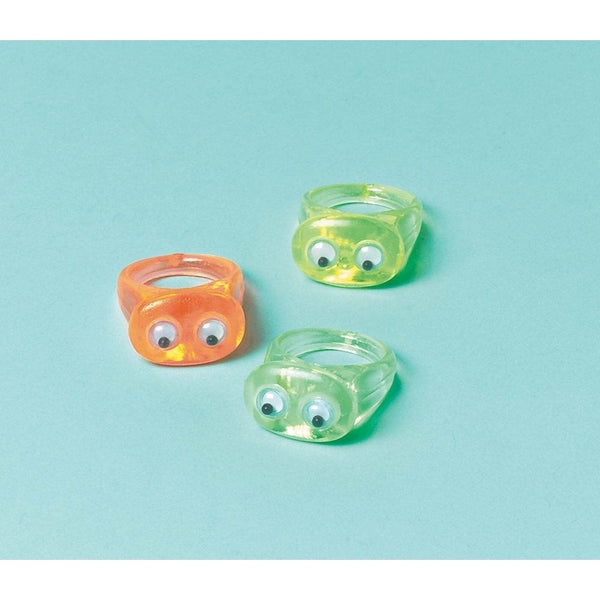 Wiggle Eye Rings