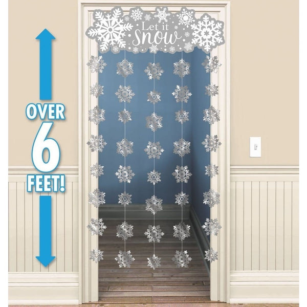 Winter Doorway Curtain