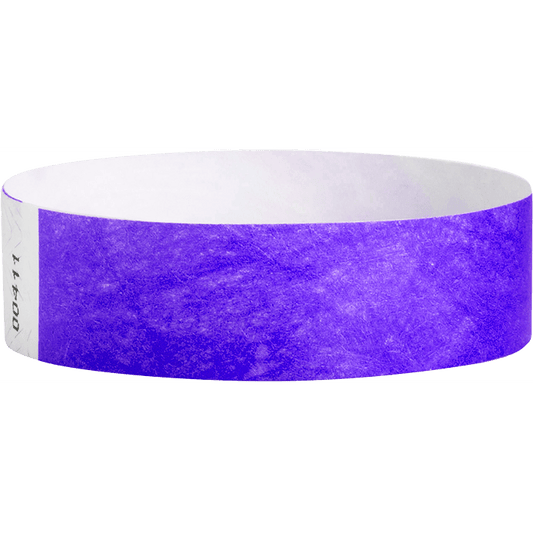 Wrist Ticket - 500 Count Purple 3/4"