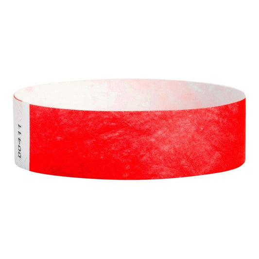 Wrist Ticket - 500 Count Red 3/4"