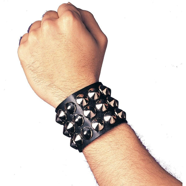 Studded Wristband-Triple