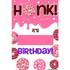 Yard Sign - Fill-In-The-Blank Donut Birthday
