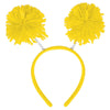 Yellow Pom Pom Headbopper