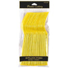 Yellow Sunshine Plastic Forks