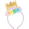 Young Birthday Girl Crown Headband